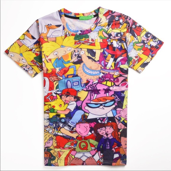 Unisex Graphic Cartoon Tee - Picture 2 of 6